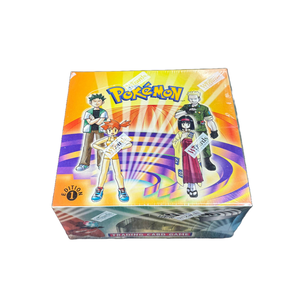 Gym Heroes 1st Edition Booster Box Loose Packs Trading Co. Gym Heroes 1st Edition Booster Box Loose Packs Trading Co.