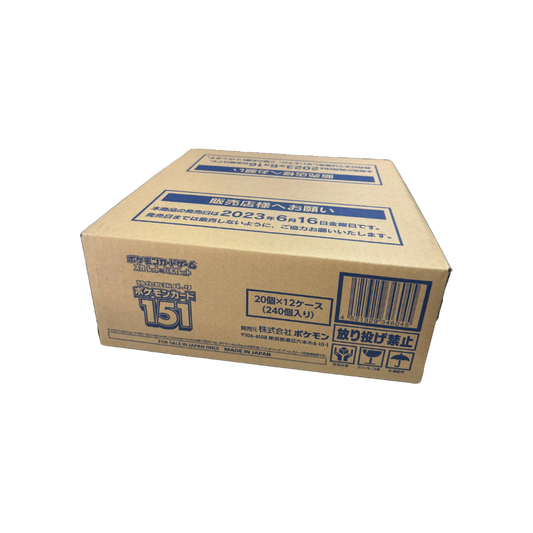 Japanese 151 sv2a Booster Box Case