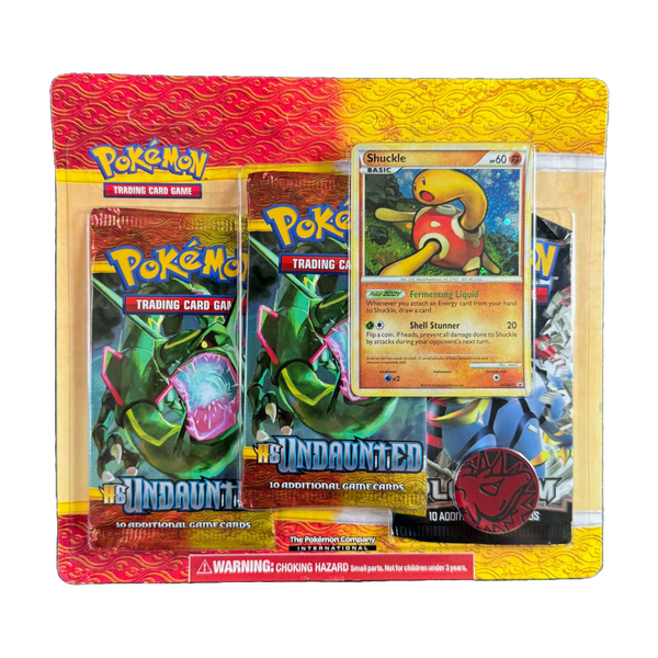 HS Undaunted & Platinum Base 3 Pokémon Pack Blister
