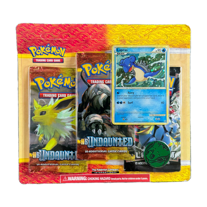 pokemon undaunted booster pack Pokemon HeartGold SoulSilver Undaunted Blister Pack