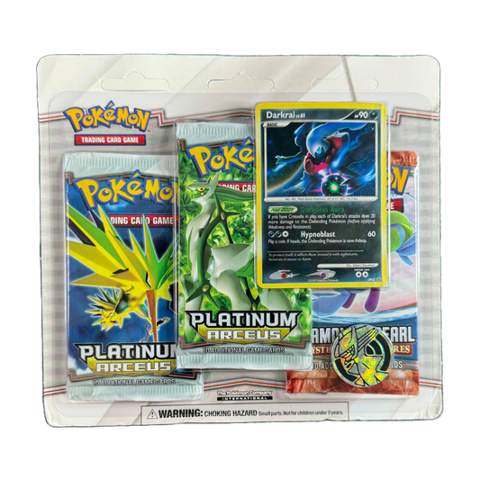Platinum Arceus & Mysterious Treasures Triple Blister