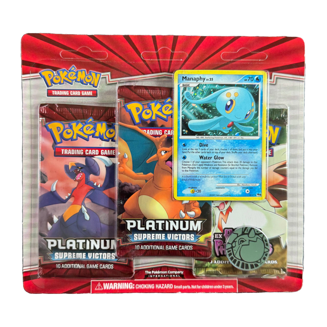 Platinum Supreme Victors & Holon Phantoms Triple Blister