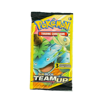 pokemon 3 card booster box S&M Team Up 3 Card Booster Pack
