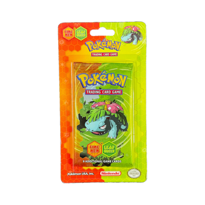 EX Fire Red Leaf Green Blister Pack