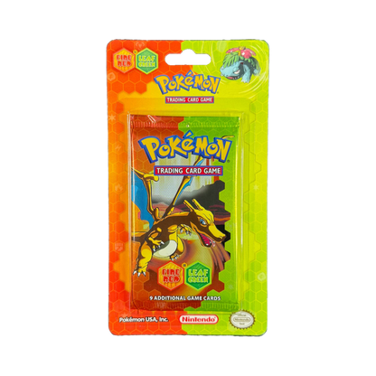 EX Fire Red Leaf Green Blister Pack