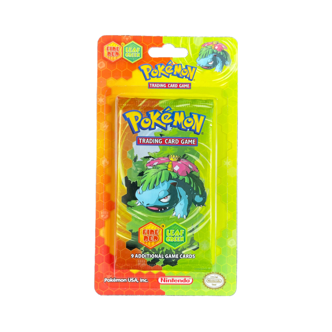 EX Fire Red Leaf Green Blister Pack