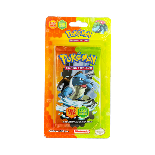 EX Fire Red Leaf Green Blister Pack