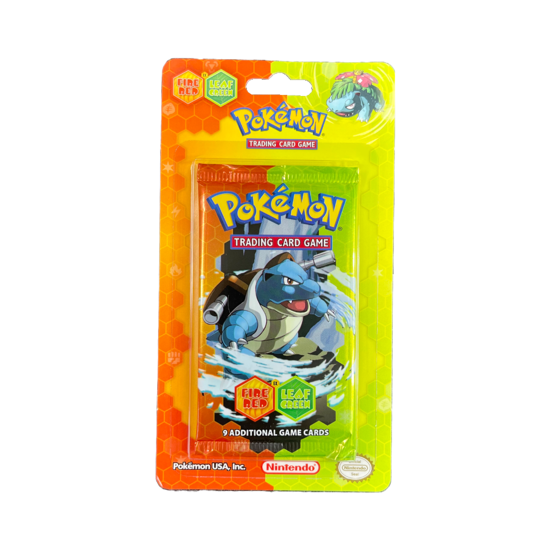 EX Fire Red Leaf Green Blister Pack