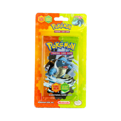 EX Fire Red Leaf Green Blister Pack