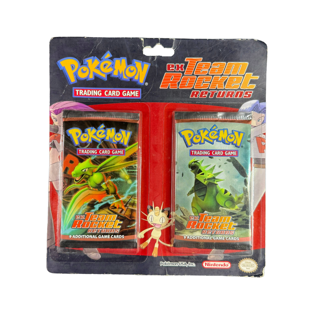 EX Team Rocket Returns 2 Pack Blister - Scyther + Tyranitar