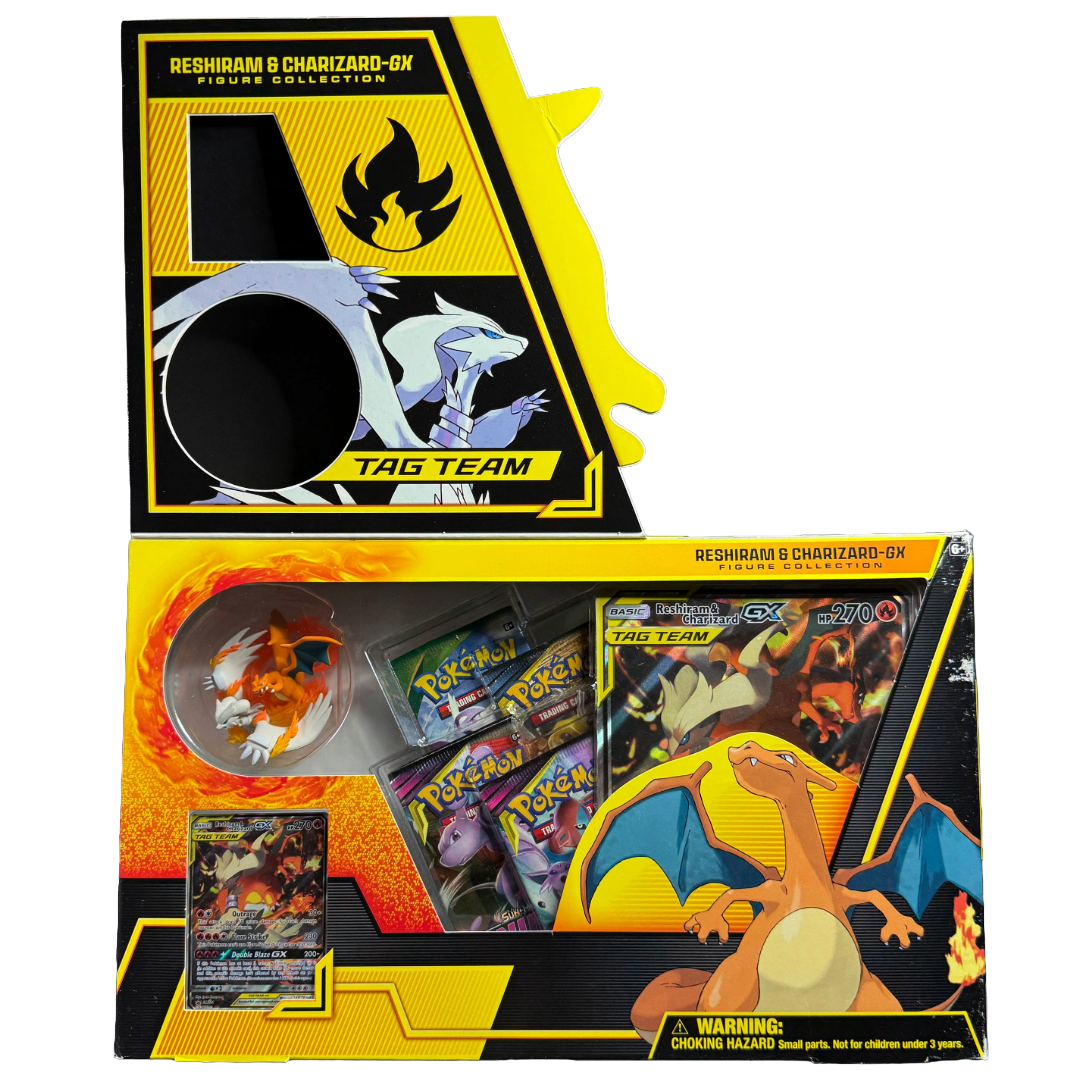 Reshiram & Charizard GX Figure Collection Box