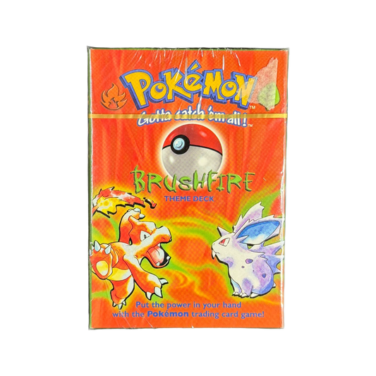 Base Set Brushfire Theme Deck (Gold Strip)