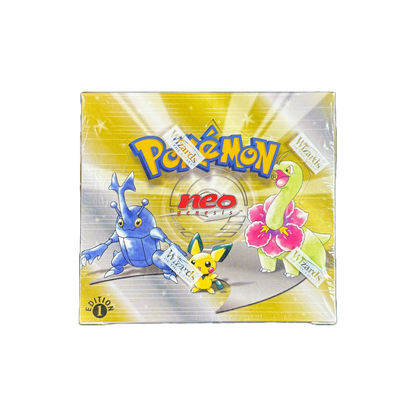 Neo Genesis 1st Edition Booster Box Neo Genesis 1st Edition Booster Box