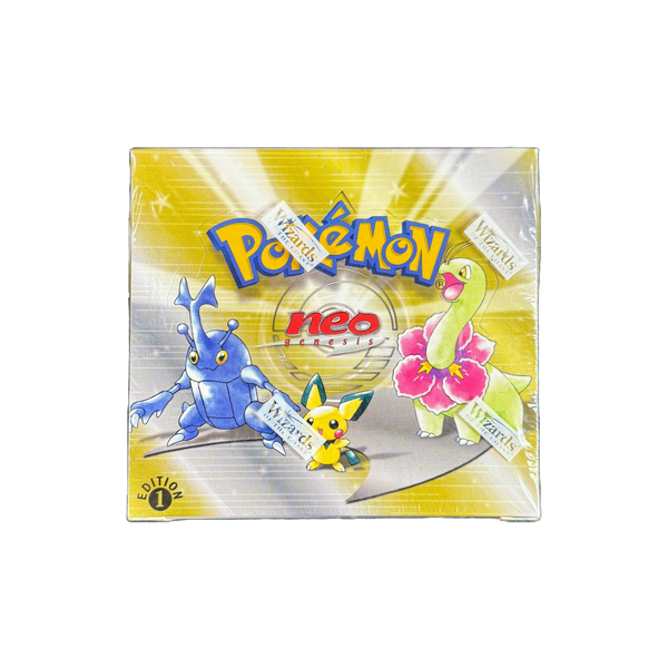 pokemon neo genesis booster box price Neo Genesis 1st Edition Booster Box – Loose Packs Trading Co