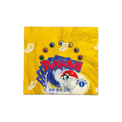 Base Set 1st Edition Korean Booster Box Loose Packs Trading Co. Base Set 1st Edition Korean Booster Box Loose Packs Trading Co.