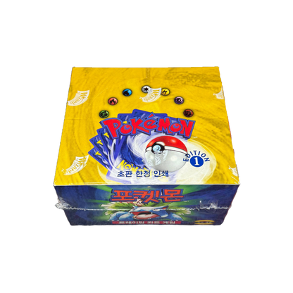 Base Set 1st Edition Korean Booster Box Loose Packs Trading Co. Base Set 1st Edition Korean Booster Box Loose Packs Trading Co.