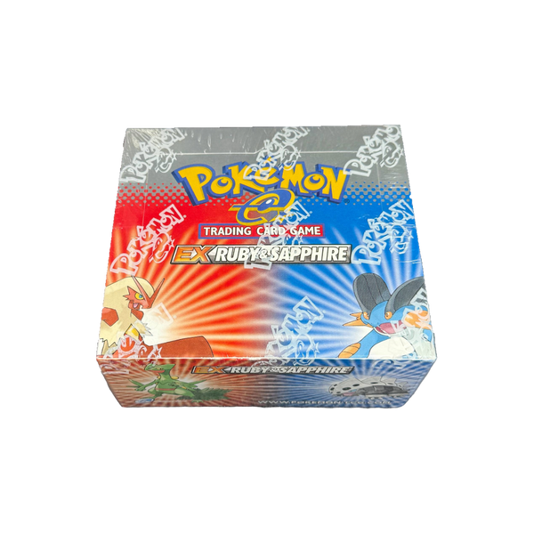 pokemon ruby and sapphire booster box Latest collection pickup , EX Ruby & Sapphire Booster Box, The first set to be produced in 2003 by Nintendo instead of Wizards of the Coast. R&S is the first main expansion into the EX era and