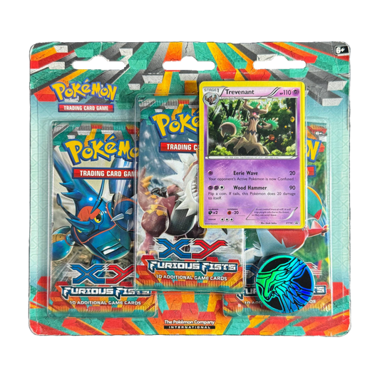 XY Furious Fists 3 Pack Pokémon Blister