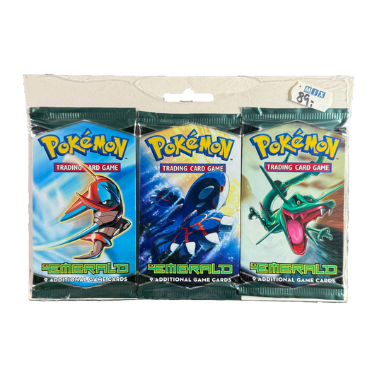 EX Emerald 3 Pack Blister