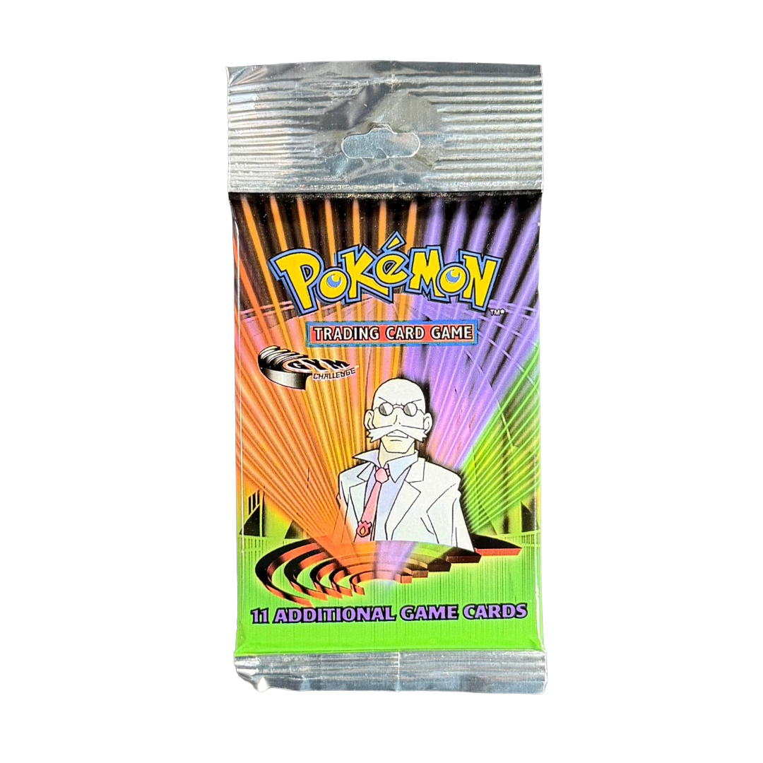 pokemon gym challenge booster pack Pokemon Gym Challenge Booster Pack 1st Edition 20.52 HEAVY?
