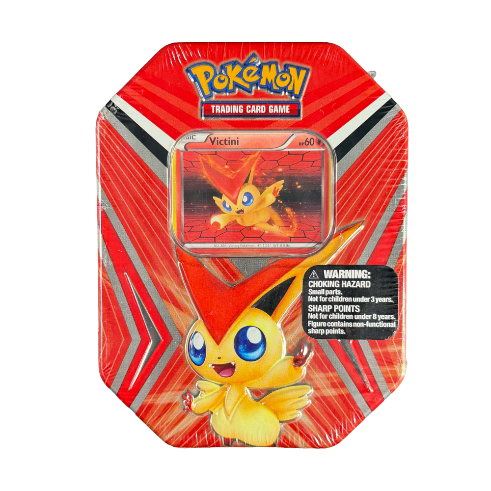 B&W V for Victini Collector's Pokémon Tin | Loose Packs – Loose Packs ...