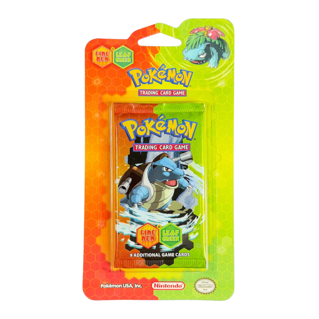 EX Fire Red Leaf Green Blister Pack