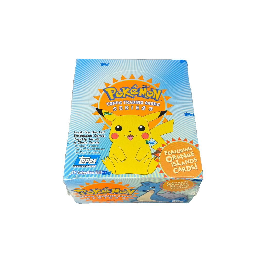 Topps Animation Topps Tv Animation Edition Series 3 Pokémon Booster Box | Loose Packs ...