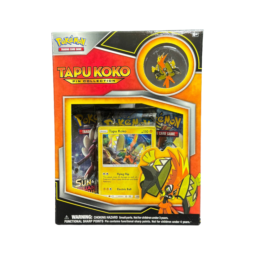 Tapu Koko Pin Collection Box