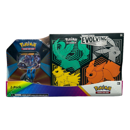 SWSH Evolving Skies Elite Trainer Box + Tin Bundle