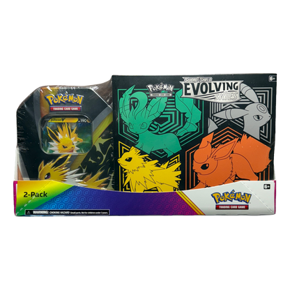 SWSH Evolving Skies Elite Trainer Box + Tin Bundle