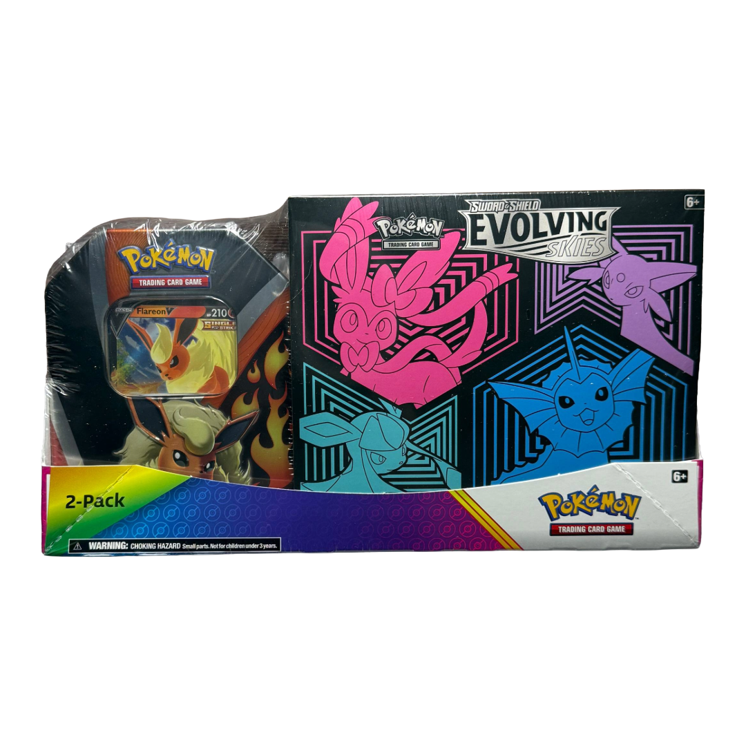 SWSH Evolving Skies Elite Trainer Box + Tin Bundle