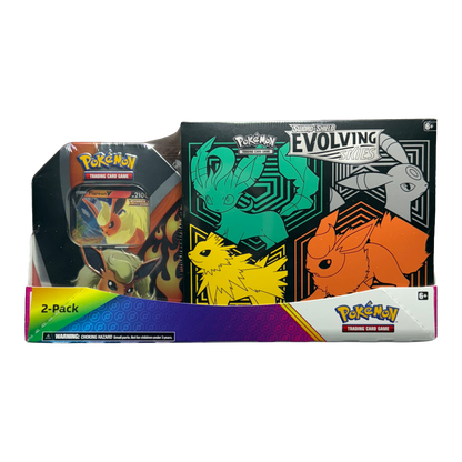SWSH Evolving Skies Elite Trainer Box + Tin Bundle
