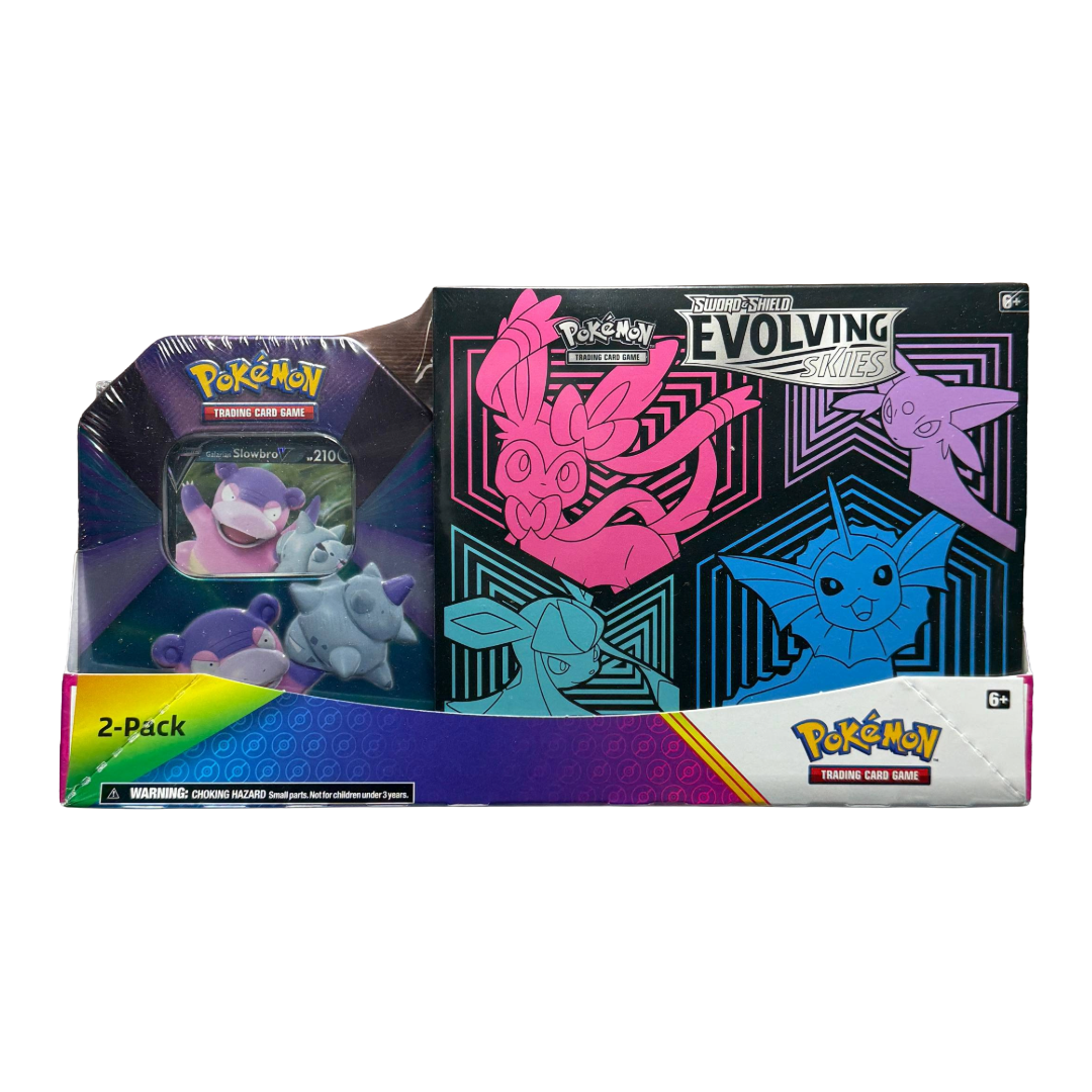 SWSH Evolving Skies Elite Trainer Box + Tin Bundle