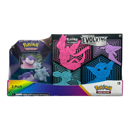 SWSH Evolving Skies Elite Trainer Box + Tin Bundle