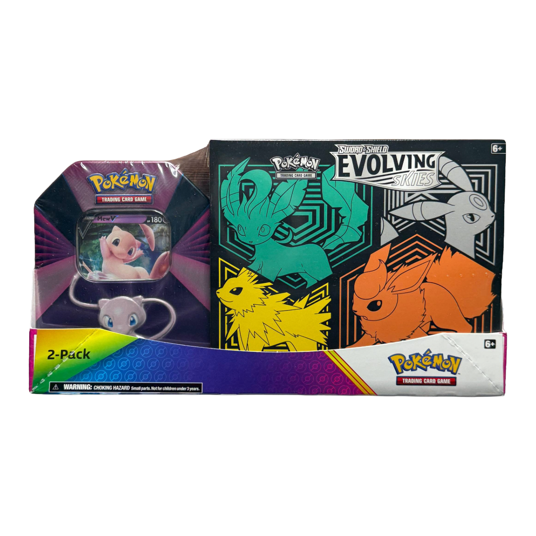 SWSH Evolving Skies Elite Trainer Box + Tin Bundle