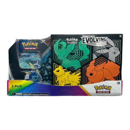 SWSH Evolving Skies Elite Trainer Box + Tin Bundle