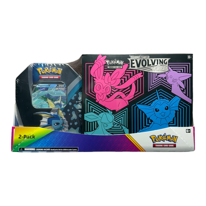 SWSH Evolving Skies Elite Trainer Box + Tin Bundle