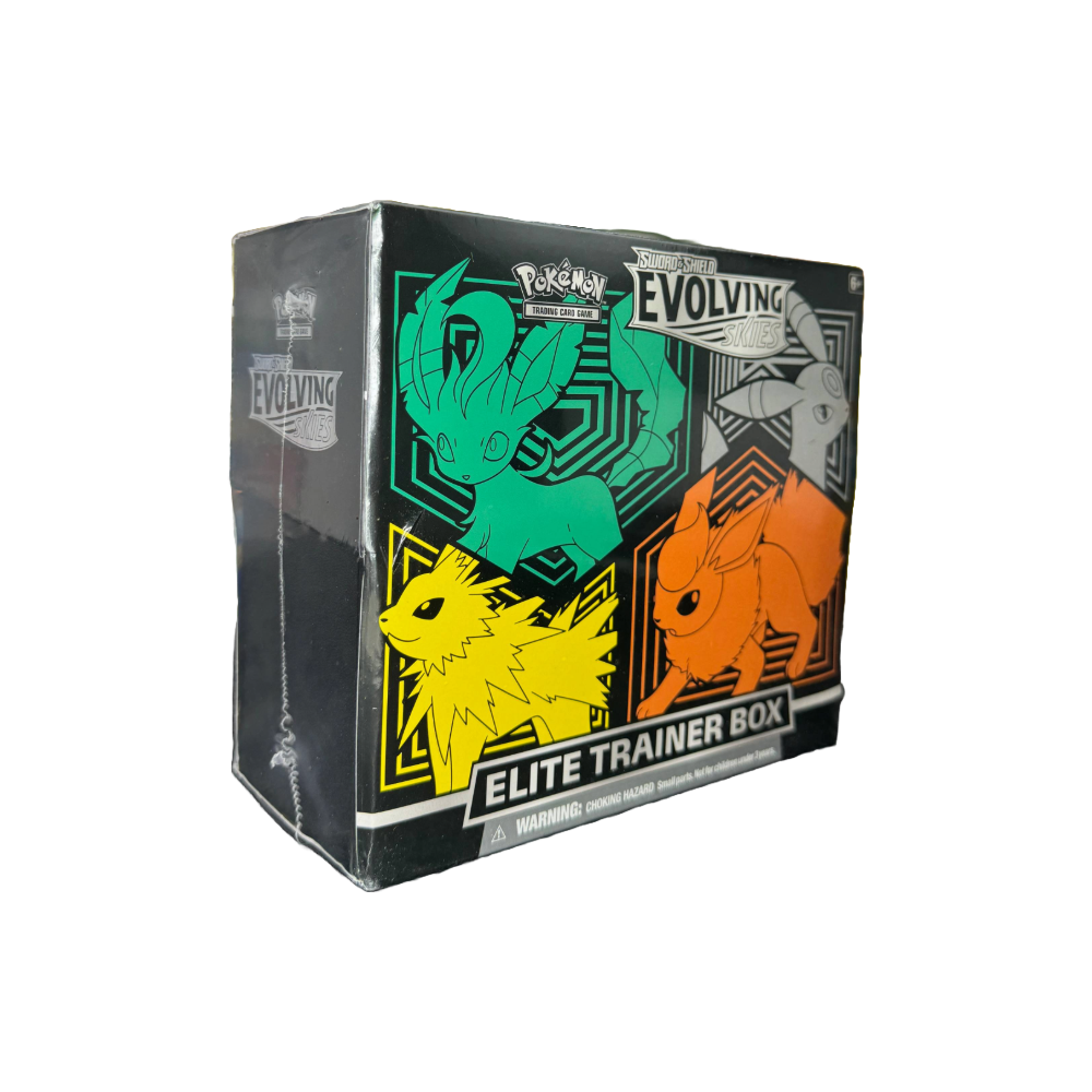 SWSH Evolving Skies Pokémon Elite Trainer Box | Loose Packs SWSH Evolving Skies Pokémon Elite Trainer Box | Loose Packs