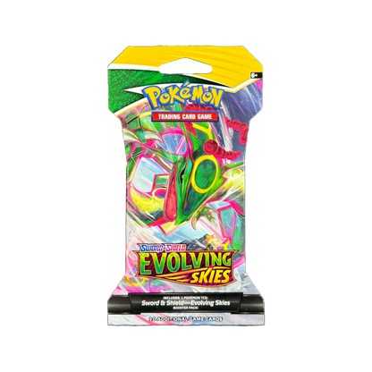 evolving skies sleeved booster box Pokemon Sword & Shield Evolving Skies Sleeved Booster