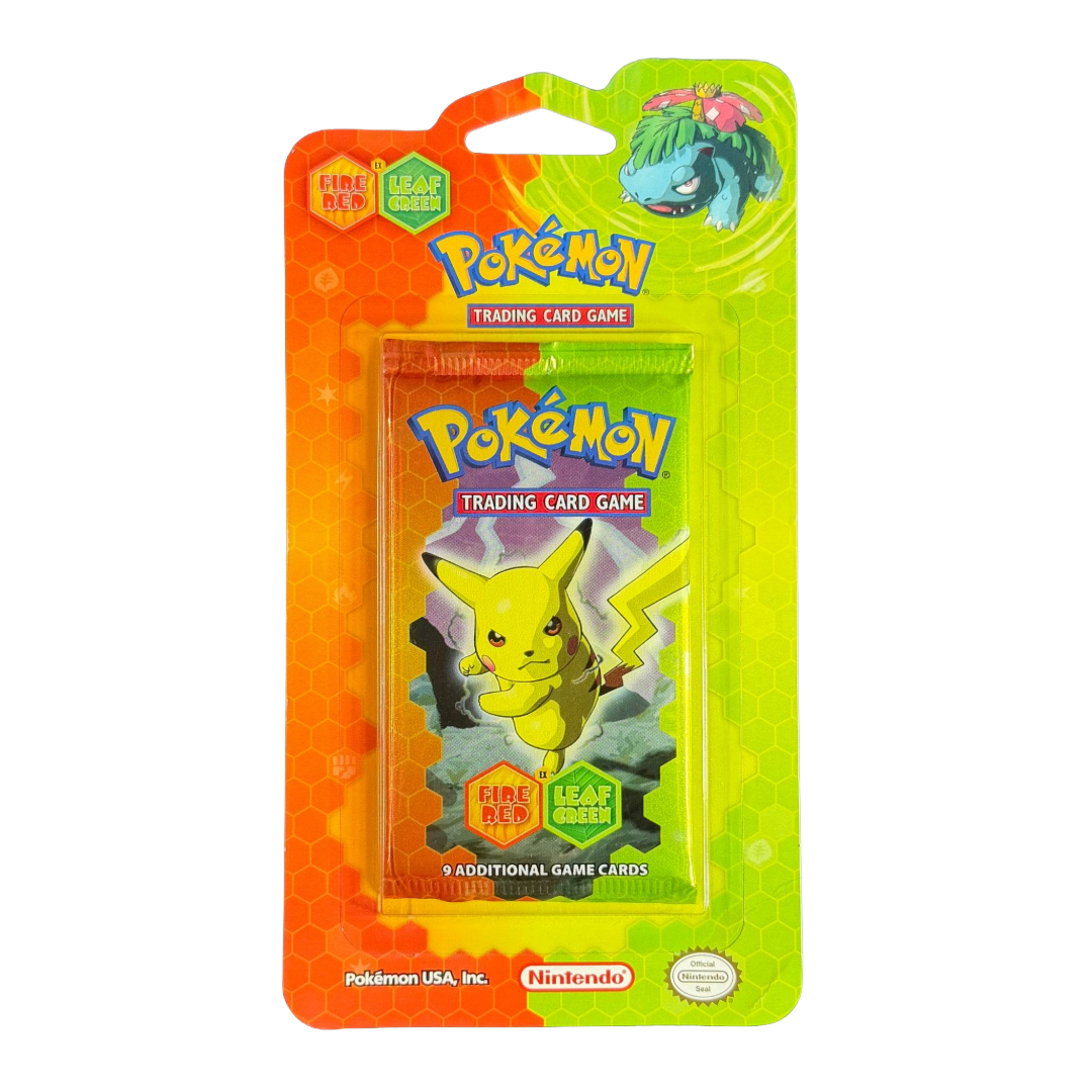 EX Fire Red Leaf Green Blister Pack