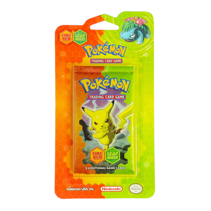 EX Fire Red Leaf Green Blister Pack