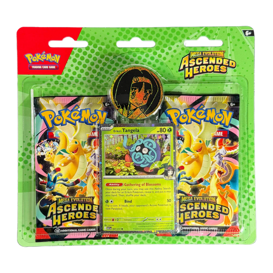 ME Ascended Heroes 2 Pack Blister - Erika's Tangela