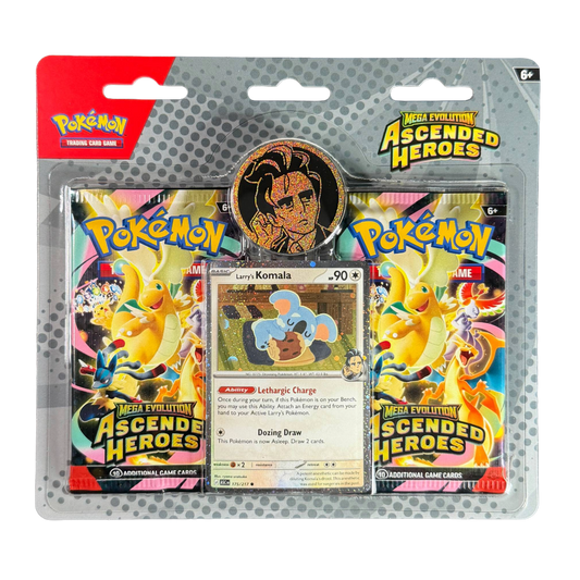 ME Ascended Heroes 2 Pack Blister - Larry's Komala