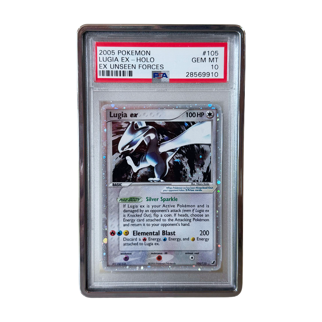 PSA 10 EX Unseen Forces Lugia ex #105