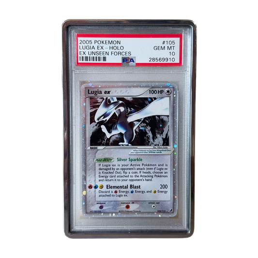 PSA 10 EX Unseen Forces Lugia ex #105