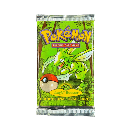 pokemon jungle booster pack box Vintage Jungle Unlimited Pokémon Booster Pack