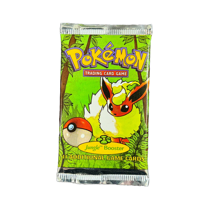 pokemon booster pack ebay Vintage Jungle Unlimited Pokémon Booster Pack