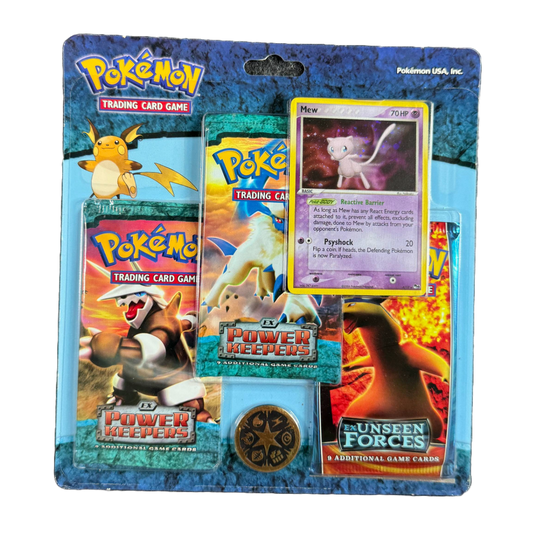 EX Power Keepers/Unseen Forces Triple Blister