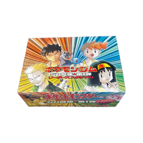 pokemon gym heroes booster box price Japanese Gym 1 Leaders' Stadium Pokémon Booster Box