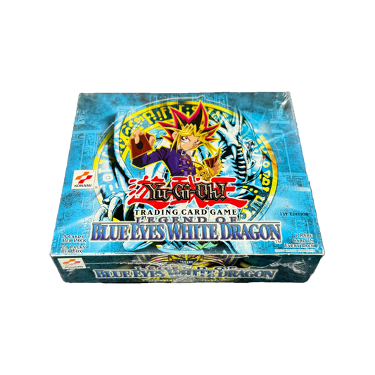 Yugioh Legend of Blue Eyes 1st Edition WAVY Booster Box – Loose